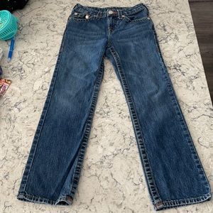 True Religion Jeans Boys Sz 8 Straight Kids Denim